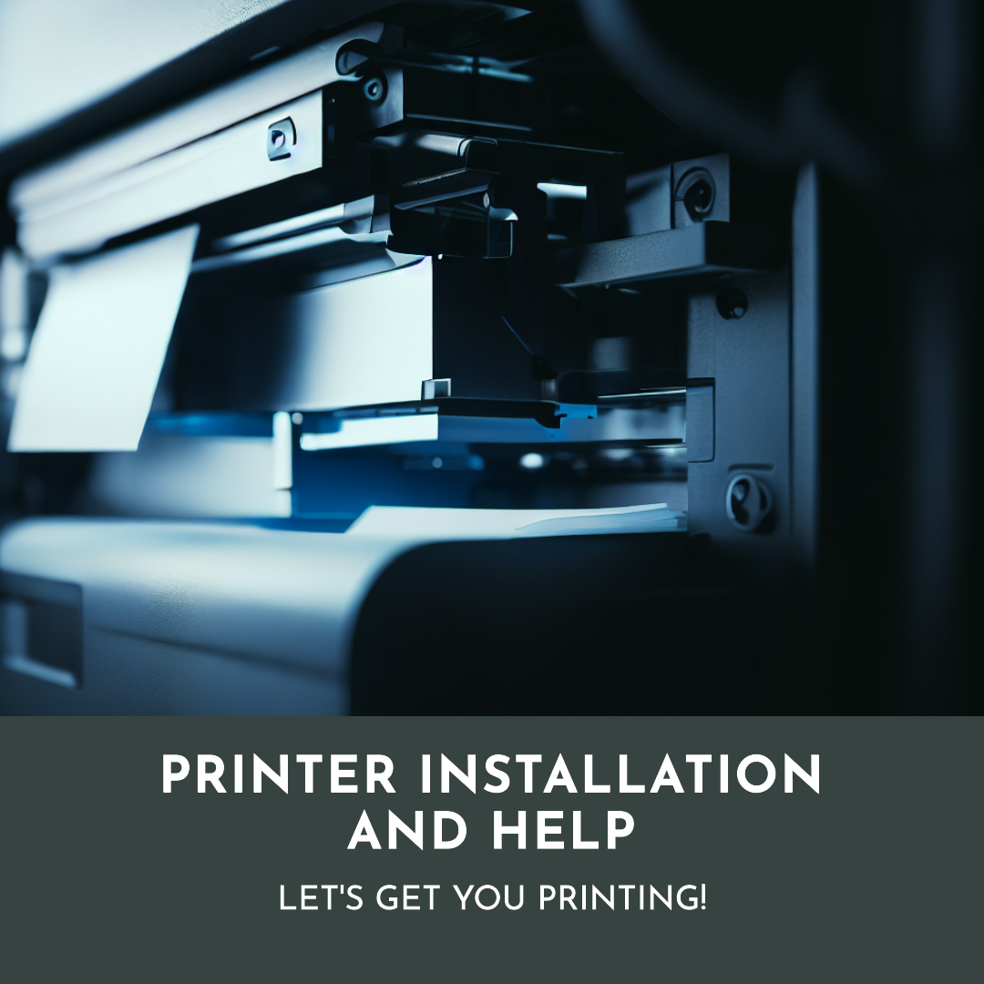 Printer installation and help