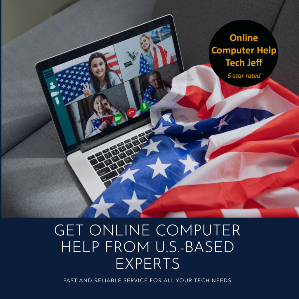U.S. Based Online Computer Help in Louisiana