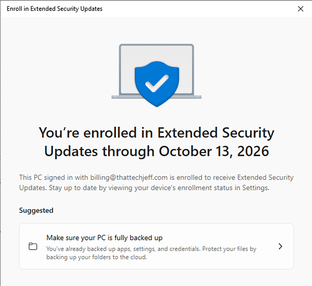 End of Windows 10