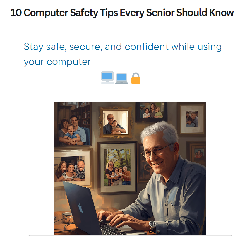 Computer Safety Tips