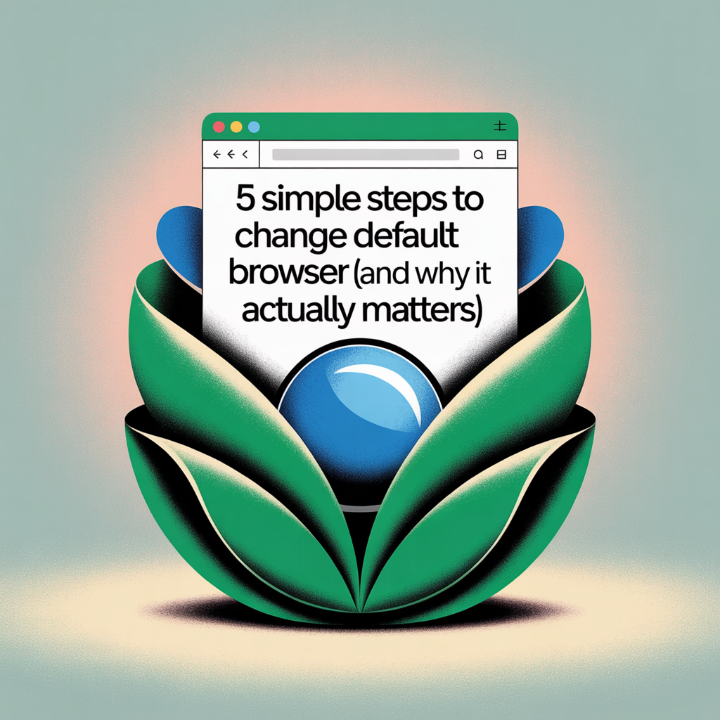 change default browser