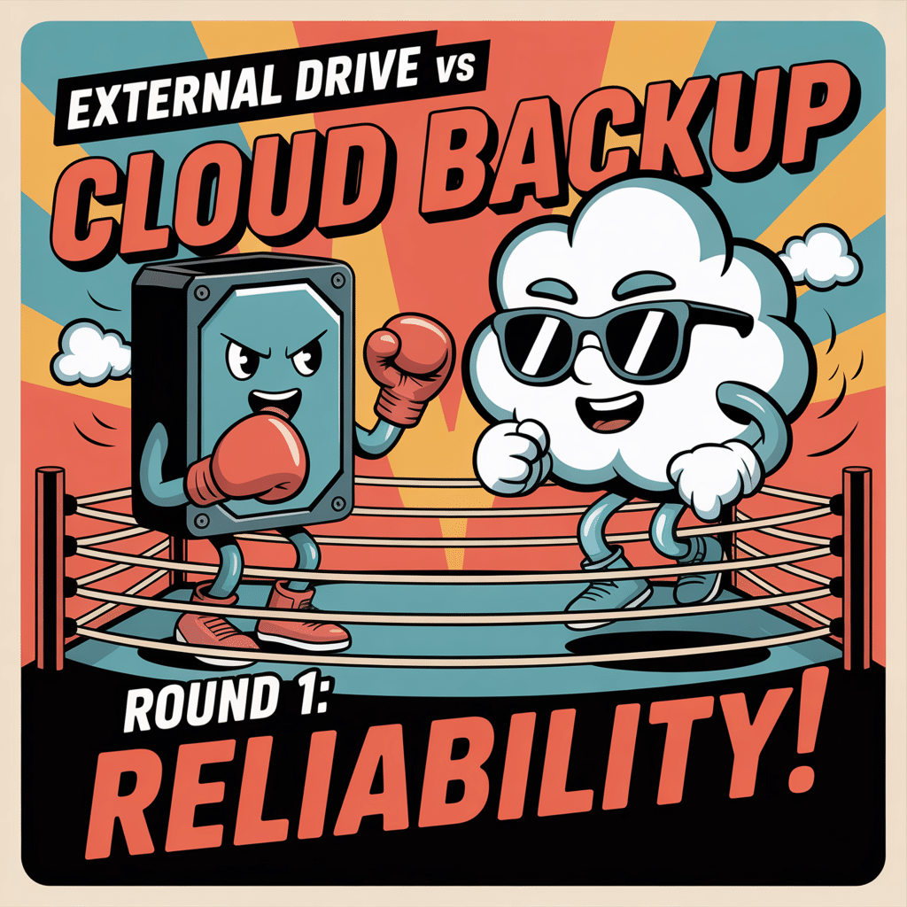 External Drive vs Cloud Backup