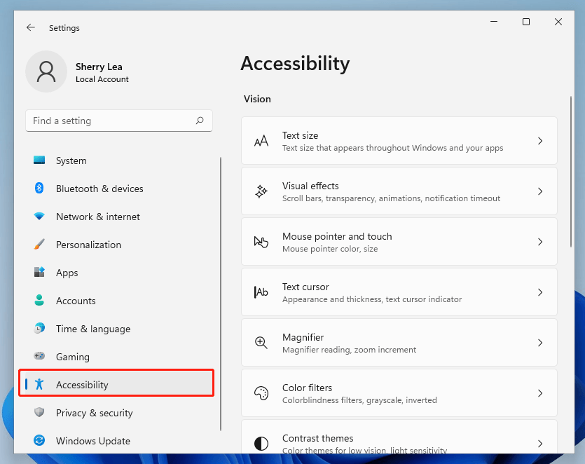 Accessability