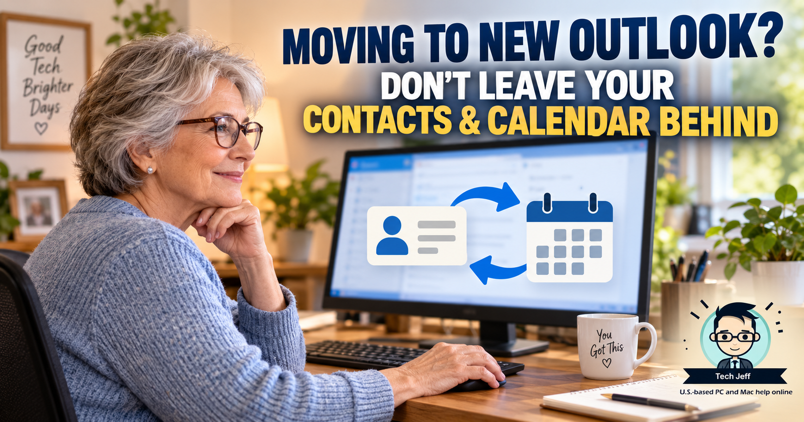 Move Contacts From Classic Outlook to New Outlook