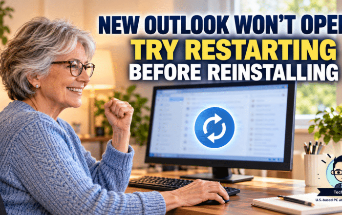 New Outlook Won't Open